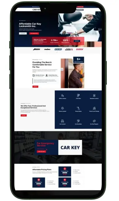 locksmith website design