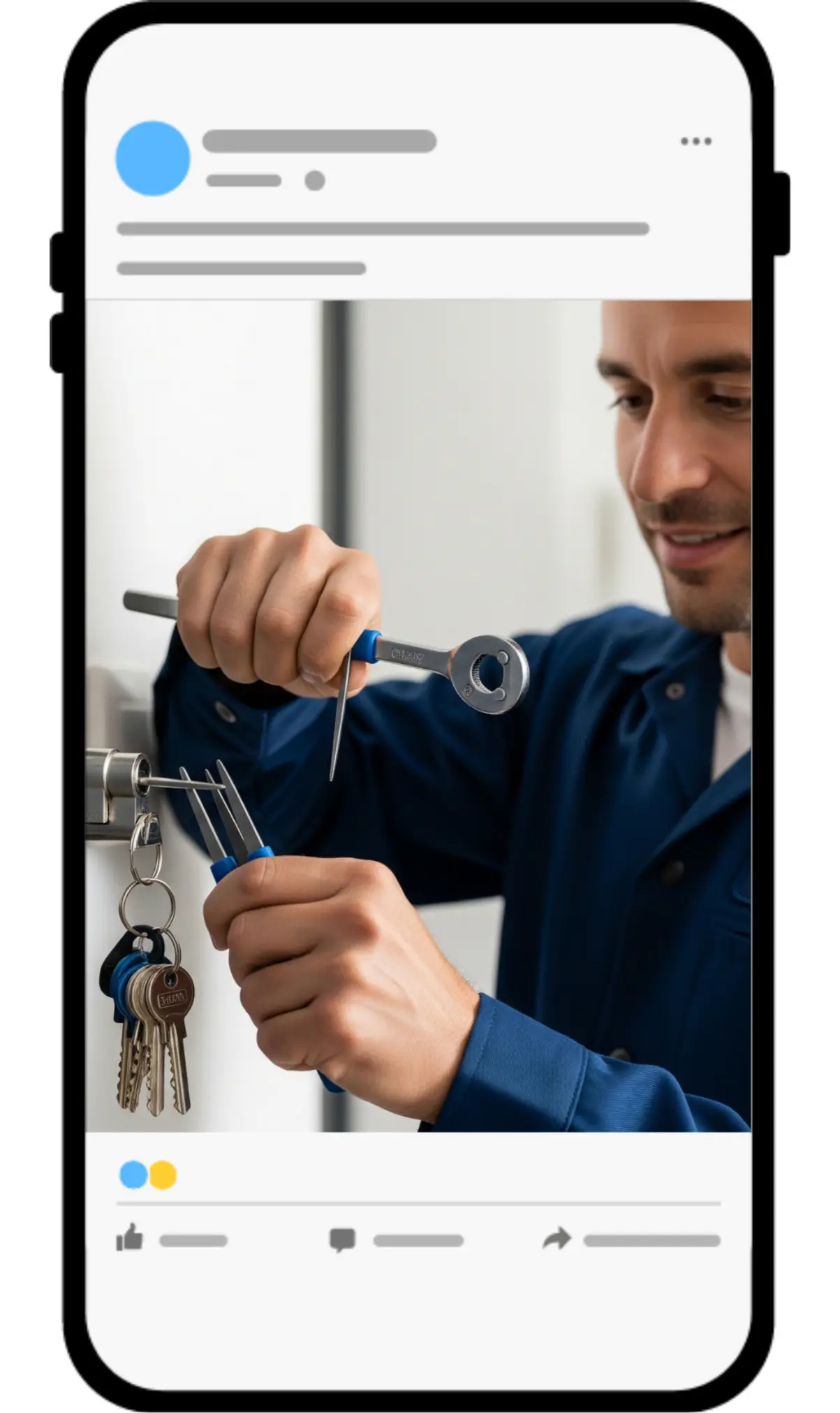 locksmith repair facebook ads case study results