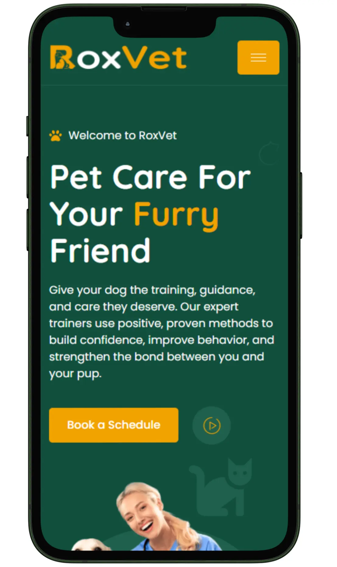 pet daycare website design and development