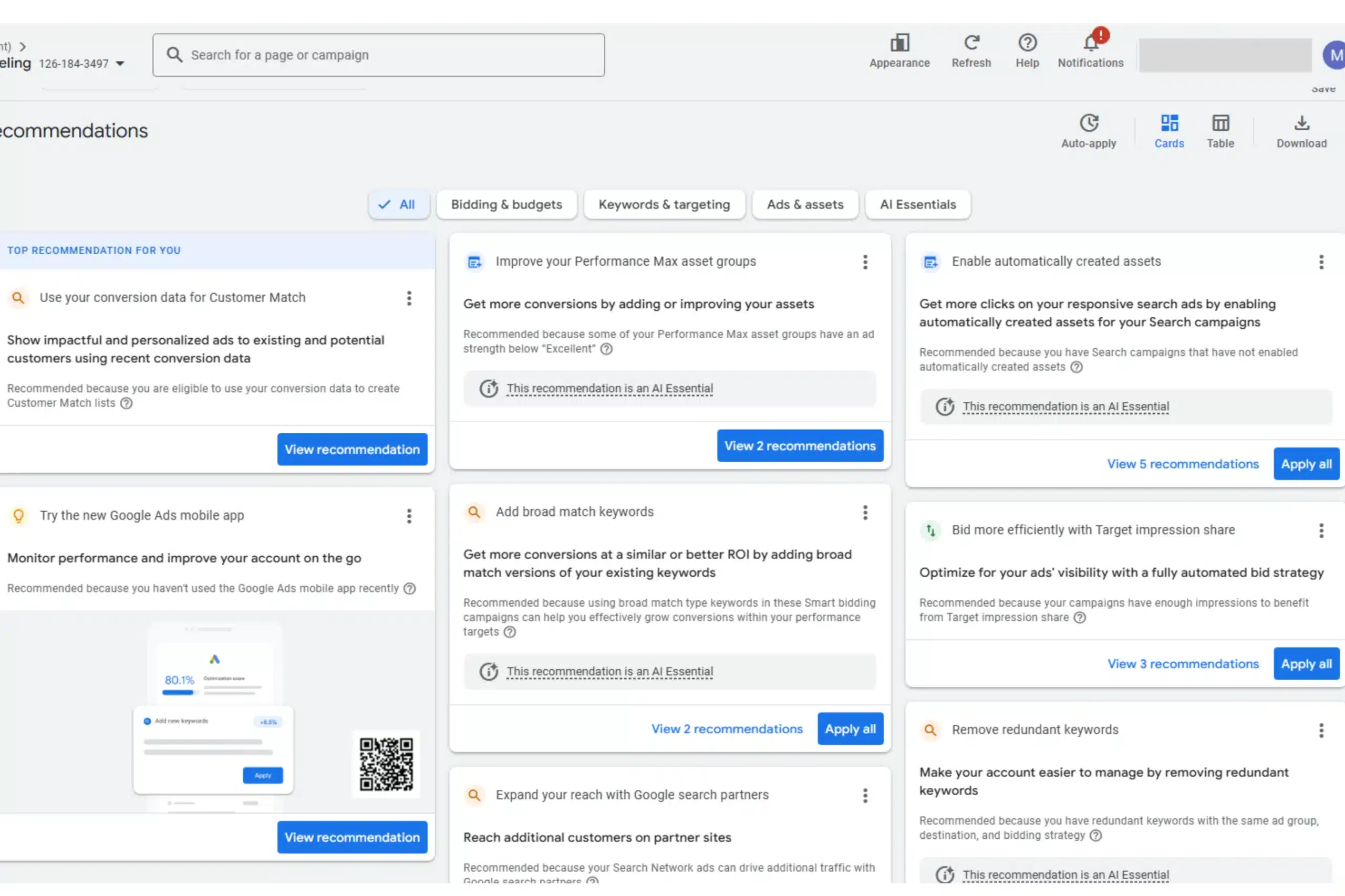 Google ads ongoing optimization