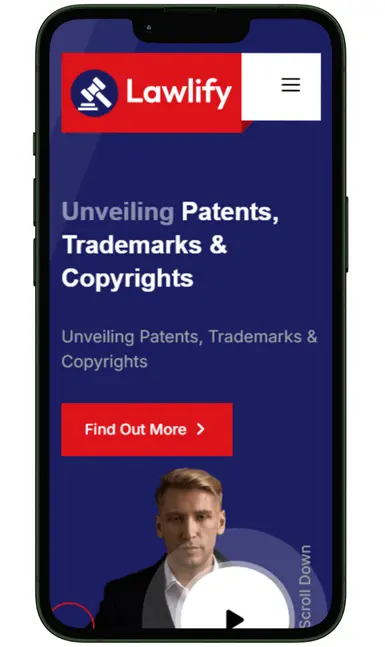 Intellectual Property website design and development