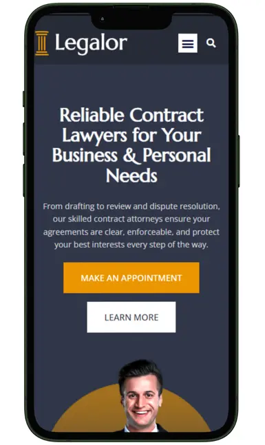 Web Design For Contract Lawyer 4 contract lawyers website design and development