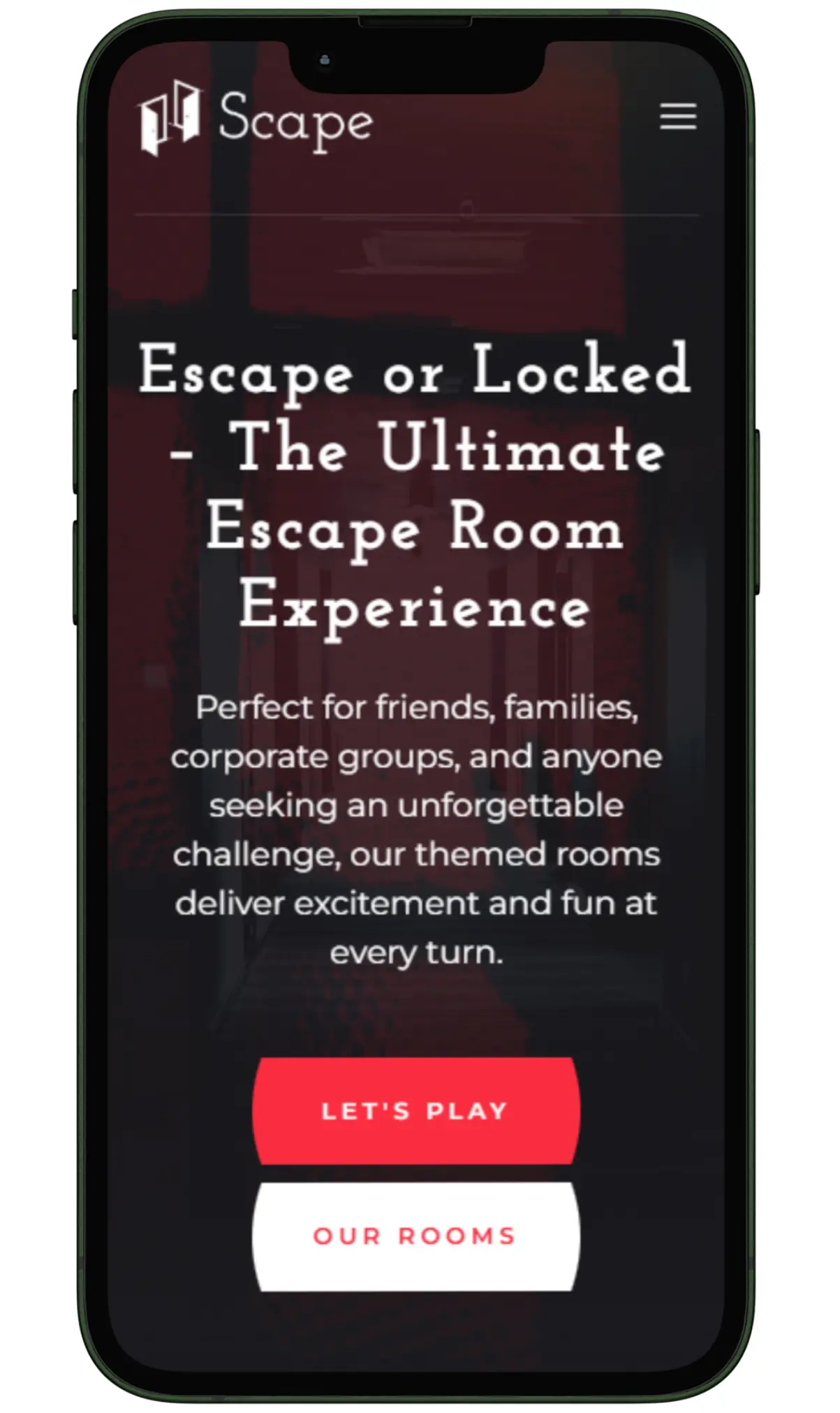 Web Design For Escape Room 4 escape room website design and development