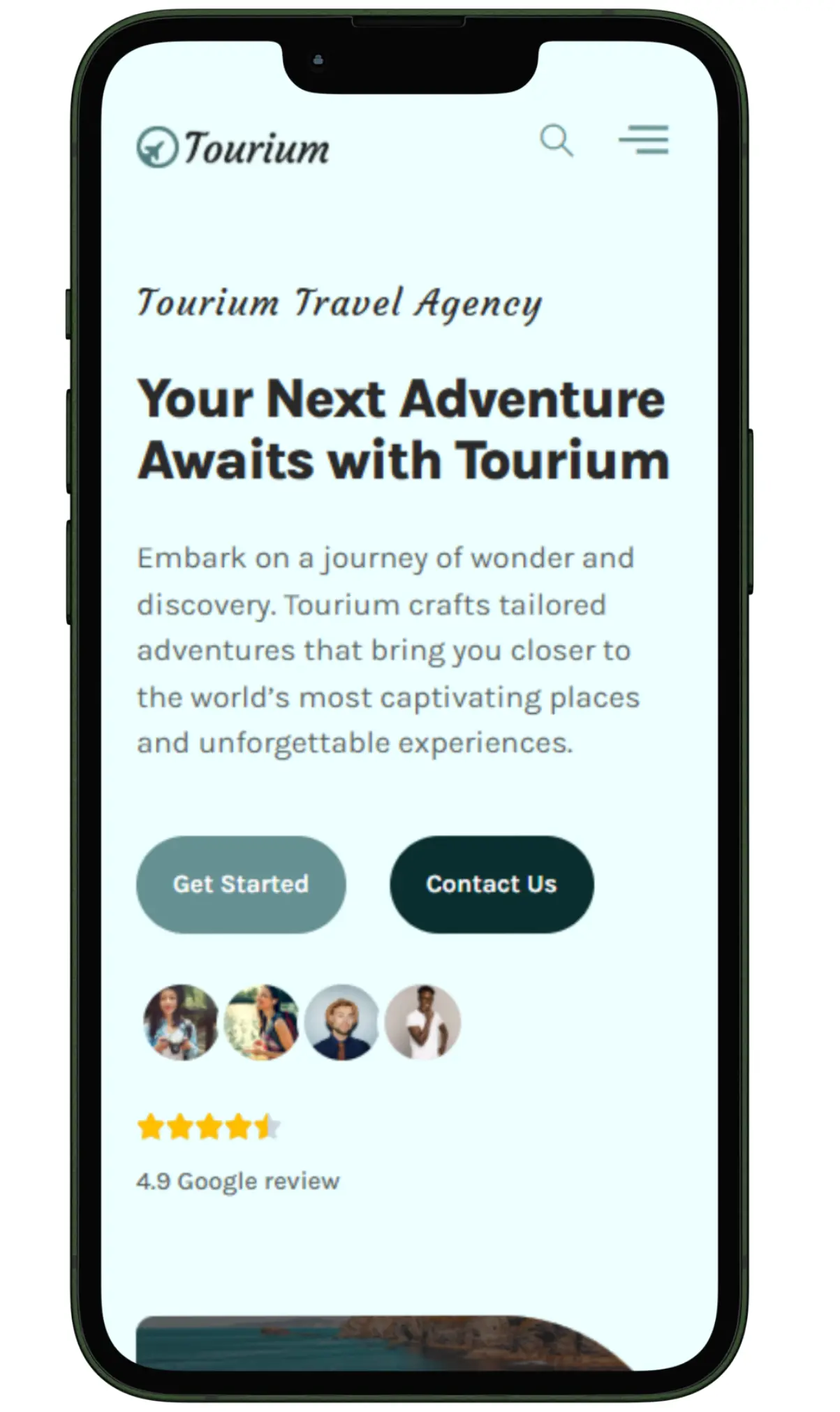tour operators website design and development