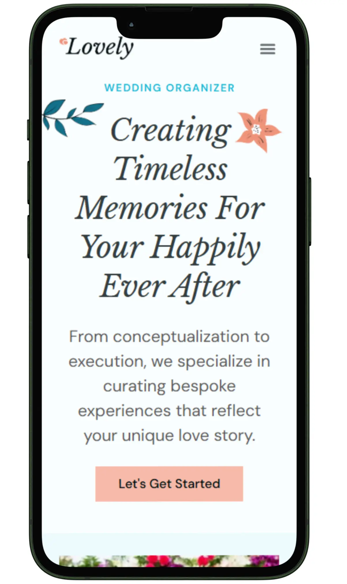 wedding venue website design and development