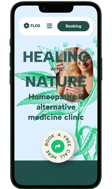 Alternative Medicine Practitioners website design