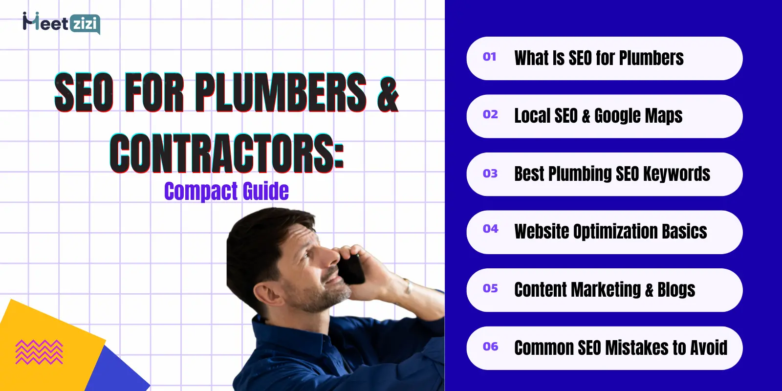SEO for plumbers and plumbing contractors to rank higher on Google and get more local customers